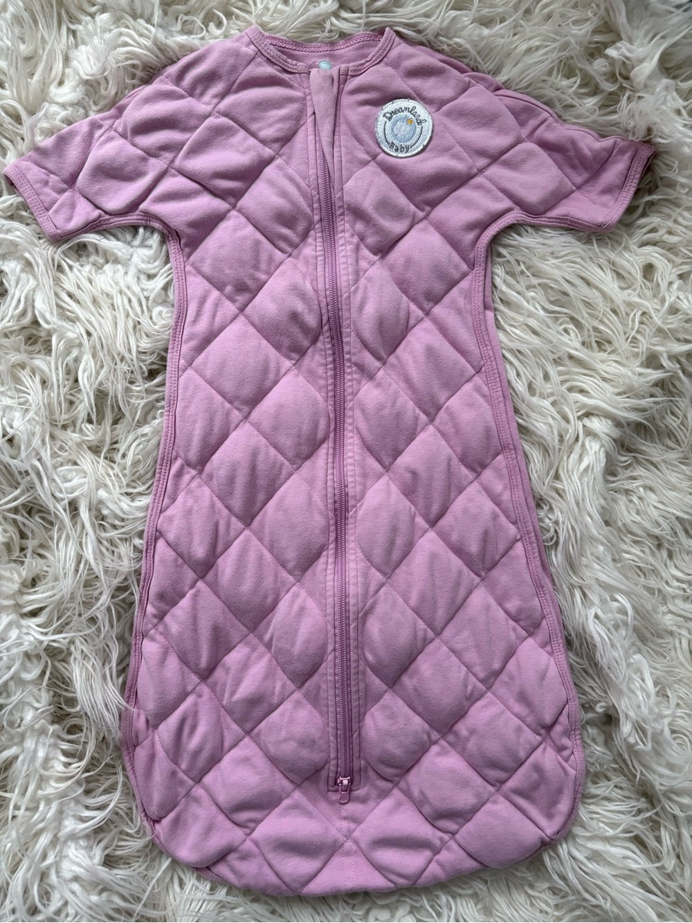 Dreamland Baby Weighted Transition Swaddle Pink 6-9M Large